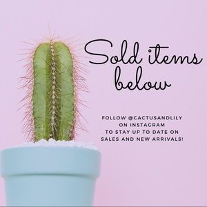 🌵 sold items below 🌵